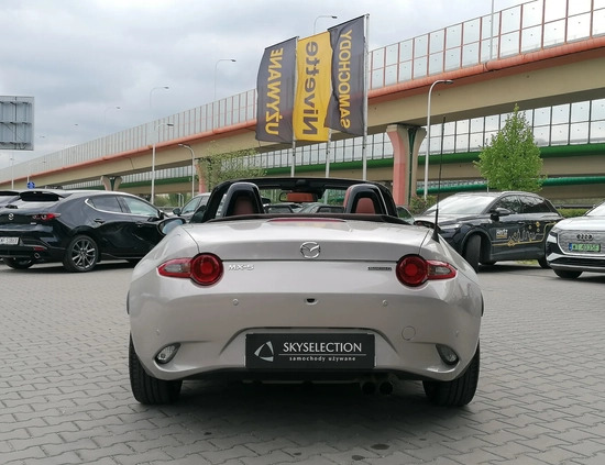 Mazda MX-5 cena 136900 przebieg: 26634, rok produkcji 2023 z Warszawa małe 172